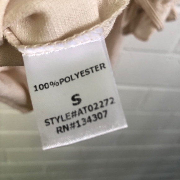 🌞 Lumiere Tank Top with Black Pattern Sz Small - Picture 7 of 8